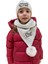 Benittokids Çocuk Yazı Detaylı Bere Atkı Takımı 7019 1