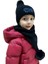 Benittokids Çocuk Yazı Detaylı Bere Atkı Takımı 7019 5