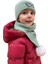 Benittokids Çocuk Yazı Detaylı Bere Atkı Takımı 7019 2