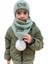 Benittokids Çocuk Yazı Detaylı Bere Atkı Takımı 7019 5