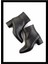 Siyah Kadın Bot & Bootie K02667231009 1