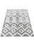 Modern Iskandinav Yumuşak Bukle Kabartmalı 3D Inka Motif Desenli Halı Gri Oturma-Salon Mutfak Halısı 2