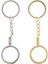 2 Parça Metal Keying Madeni Para Çekimi Charm Kolye Hatıra Anahtarları 25 Mm. (Yurt Dışından) 1