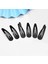 Gümüş 10 Adet/grup 4 cm Basit Metal Saç Klipleri Gümüş Altın Siyah Bb Klip Diy El Yapımı Kızlar Headdress Aksesuarları Barette Tokalar Pin (Yurt Dışından) 3