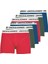 Jack Jones Erkek Pamuklu 6 Lı Paket Boxer 12228454 1