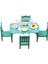 1:12 Dollhouse Yemek Odası Sahneleri Minyatür Dollhouse Masa ve Sandalye Modeli (Yurt Dışından) 4