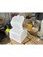 Motosiklet Pizza/servis Çantası 90 Litre Beyaz 3
