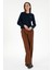 Kadın Kahverengi Pantolon (Kanvas-Chino) 50290500-Vr029 3