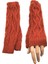 Kadın Kışlık Uzun Yumuşak Dokulu Triko Örme Parmaksız Eldiven Winter Fingerless Gloves 1