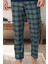 Cepli, Erkek Tek Alt Pijama, Lacivert Ekoseli, %80 Pamuk %20 Viskon 1