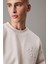 Erkek Ck Relaxed Monogram Sweatshirt - Gri 4