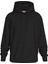 Erkek Logo Tape Kapüşonlu Sweatshirt - Siyah 3