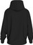Erkek Logo Tape Kapüşonlu Sweatshirt - Siyah 4