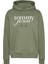 Kadın Kapüşonlu Sweatshirt - Yeşil 1
