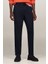 Erkek Harlem Dar Paça Chino Pantolon - Lacivert 1