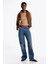 Kadın Slim Fit T-Shirt - Açık Kahverengi 2