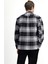 Uzun Kol Oversize Ekose Shacket Oduncu Pamuklu Gömlek / Mont 4