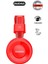 X21 - Kulak Üstü Kablolu Kulaklıkjak Girişli 1.5 Metre Kablo Uzunluğu Mikrofonlu Kırmızı 2