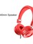 X21 - Kulak Üstü Kablolu Kulaklıkjak Girişli 1.5 Metre Kablo Uzunluğu Mikrofonlu Kırmızı 4