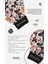 Flowers Series +50 Factor %100 Floş ipek İnce Banyo Duş Kesesi Peeling Eldiveni (BUTTERFLY) 3