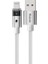 CA-6912 30W Gösterge Işıklı Usb-A To Lightning Şarj ve Data Kablosu 1.2m - beyaz 1