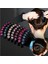 Beyaz Rhinestone Saç Fırçası Saç Klipleri Yedi Diş Tarak Saç Artefakt Tokalar Kadın Saç Şekillendirici Saç Tokası Hairband (Yurt Dışından) 2