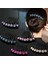 Beyaz Rhinestone Saç Fırçası Saç Klipleri Yedi Diş Tarak Saç Artefakt Tokalar Kadın Saç Şekillendirici Saç Tokası Hairband (Yurt Dışından) 3