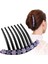 Beyaz Rhinestone Saç Fırçası Saç Klipleri Yedi Diş Tarak Saç Artefakt Tokalar Kadın Saç Şekillendirici Saç Tokası Hairband (Yurt Dışından) 5