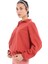 Burgos Kadın Turuncu Günlük Stil Sweatshirt 24KK012-KRMT 4