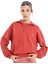 Burgos Kadın Turuncu Günlük Stil Sweatshirt 24KK012-KRMT 5