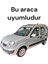 Renault Kango Siyah 1999-2008 Bagaj Rafı Pandizot 1