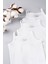 ® 3'lü Ip Askılı Bebek Zıbın Seti 100% Pamuklu Ribana Çıtçıtlı Atlet, Body Zıbın Unisex 5
