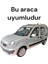 Renault Kango Siyah 1999-2008 Bagaj Rafı Pandizot 2