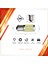 Tek Duy 33 led Mercekli Beyaz Stop Sinyal Geri Vites Led 1