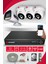 4 Kameralı 3 İç 1 Dış Ortam Kamera Seti 320 GB HDD Full Hd Gece Görüşlü Güvenlik Kamerası Sistemi 1