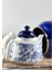 Alev Emaye Porselen Çaydanlık Takımı - Emaye Kettle Porselen Demlik - 3.5 Litre 5