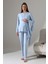 Likapashop 3'lü Hamile Pijama Takımı 2