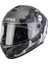 Draken S Trooper D2 Matt Grey Full Face Motosiklet Kaskı + Yedek Siyah Vizör - S 1
