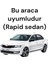 Skoda Rapid Sedan 2012-2017 Bagaj Rafı Pandizot 2