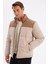 Su İtici Şişme Mont Slim Fit Dar Kesim Dik Yaka Fermuarlı Cepli D1283AX24WN 1