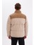 Su İtici Şişme Mont Slim Fit Dar Kesim Dik Yaka Fermuarlı Cepli D1283AX24WN 7
