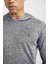 Fit Slim Fit Dar Kesim Kapüşonlu Sporcu Sweatshirt B4592AX24SP 7