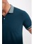 Slim Fit Dar Kesim Kısa Kollu Pamuklu Polo Tişört D0033AXNS 6