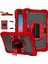 Mini4/5 Koruyucu Kılıf 7.9 Inç 360° Dönebilen Braketli Düşmeye Karşı Koruyucu Kılıf (Siyah+Kırmızı) (Yurt Dışından) 3