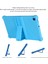 M10 Plus TB-X606F 10.3 Inç Silikon Kılıf Düşmeye Karşı Korumalı Kılıf Ayarlanabilir Tablet Standı (Açık Mavi) Için Tablet Kılıfı (Yurt Dışından) 4