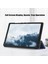 Custer Koruyucu Kılıf Üçlü Katlı Koruyucu Kabuk Tablet Pc Deri Kılıf 10.4 Inç Uygun Tab A7 Mavi (Yurt Dışından) 5