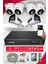 6 Kameralı 4 İç 2 Dış Ortam Kamera Seti 320 GB HDD Full Hd Gece Görüşlü Güvenlik Kamerası Sistemi 1
