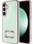 Galaxy A16 Uyumlu Kılıf Kamera Korumalı Logo Gösteren Omega Kapak-Rose Gold 1