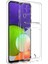 Galaxy M12 Kılıf Kartlıklı Şeffaf Zore Setra Clear Silikon Kapak 1