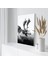 Siyah Beyaz Geyik Kanvas Tablo 3